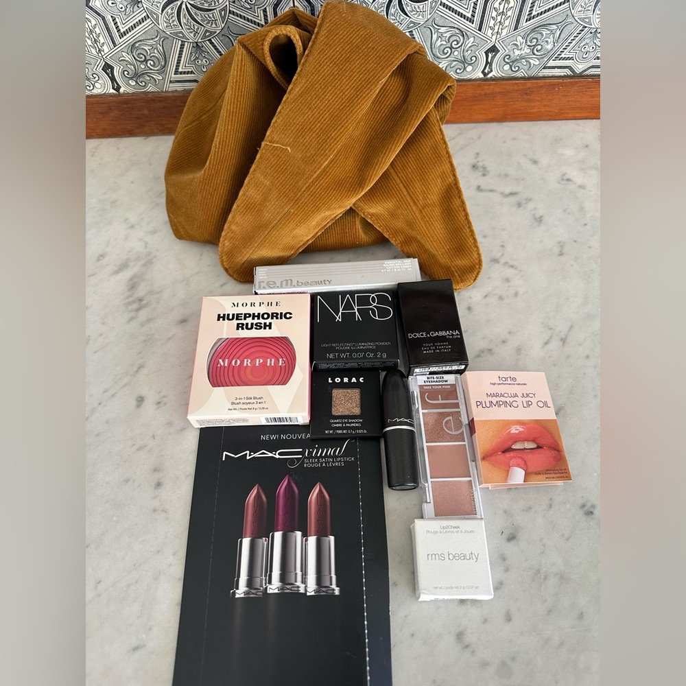 NIB NARS MAC Morphie Beauty Sample Merit Bag